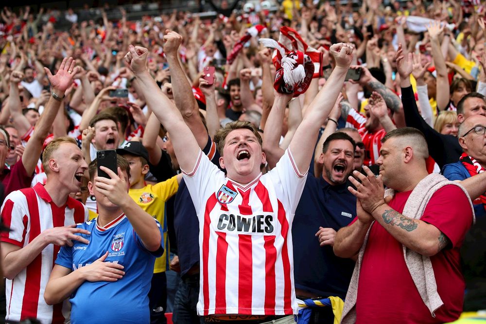 O dia do alívio chegou: O Sunderland vence em Wembley e, depois de