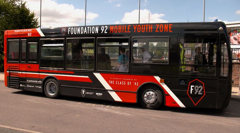 Watch Salford City Foundation 92's Mobile Youth Zone The English
